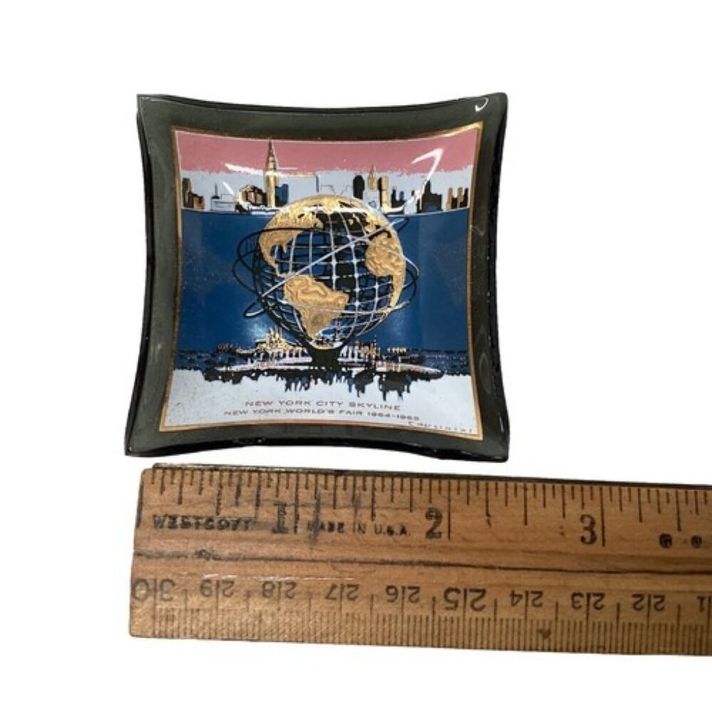 Set of 9 Vintage Glass Cocktail Ashtrays Trinket Dishes Salt Cellar Barware - Picture 7 of 7